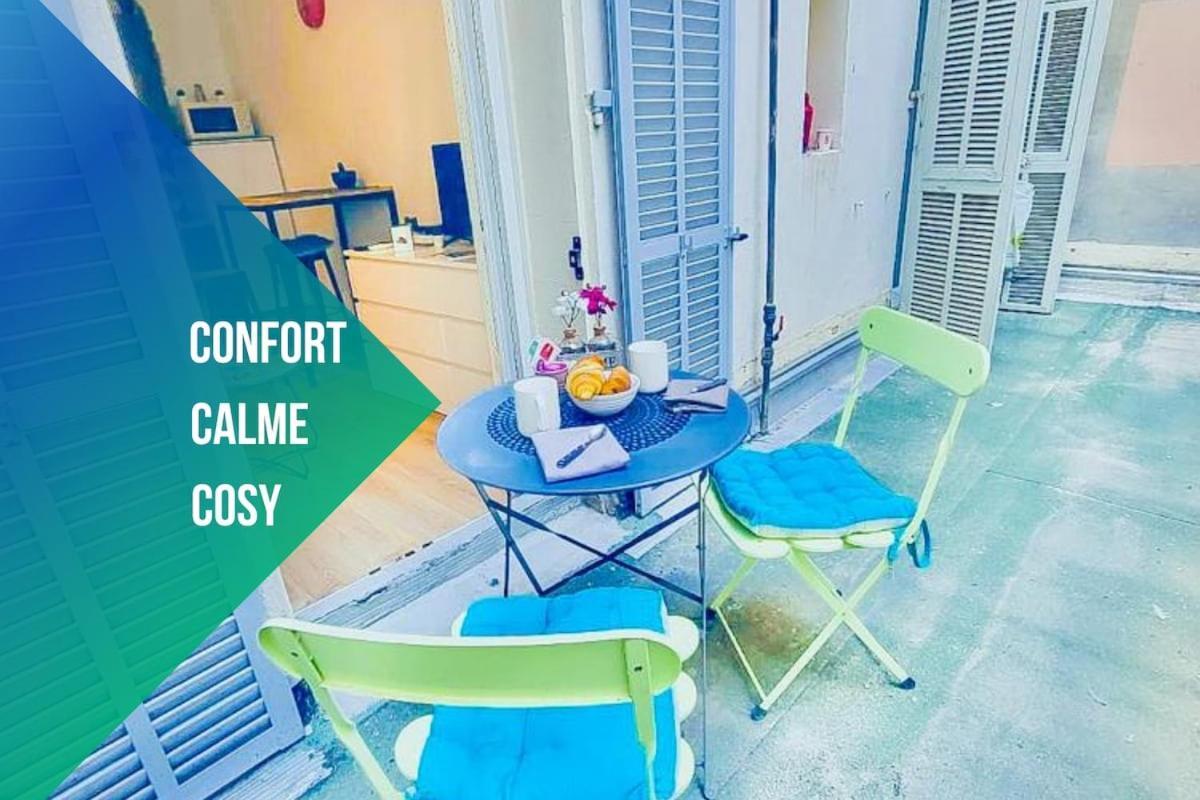 Appartement T1 Centre - Ideal Couple & Amis - Confort - Wifi - Calme - Climatisation - Coin Terrasse *